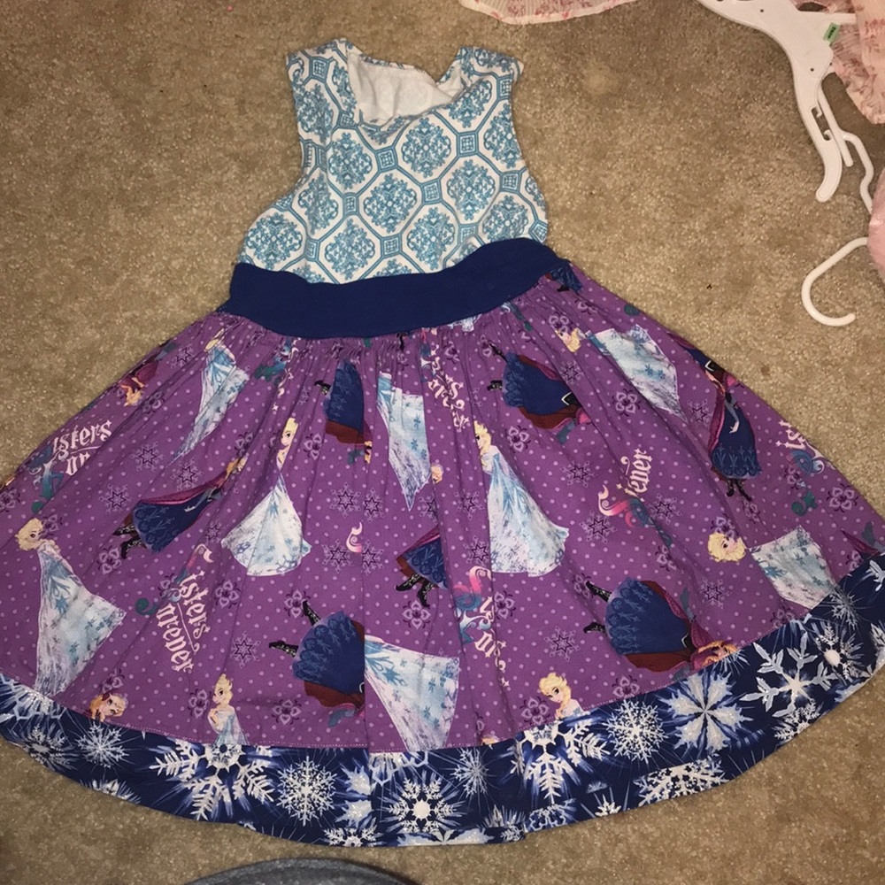 Elsa and Anna dress